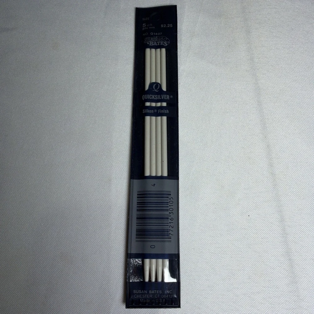 Susan Bates Quicksilver & Silvalume Circular & Straight Knitting Needles Lot